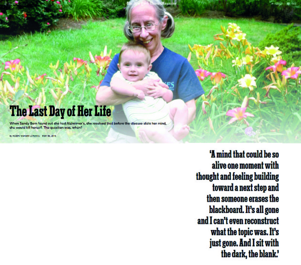 last day of her life