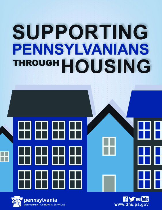 supporting through housing
